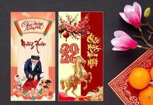 Mẫu Lì Xì Tết 2026 Phong Cách Truyền Thống - File CDR Độc Đáo