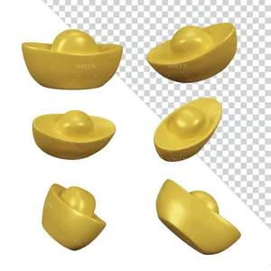 Hình ảnh thỏi vàng file PNG mẫu CR1926