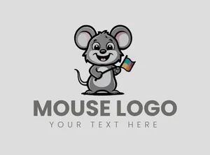 Chuột Hoạt Hình Dễ Thương - Hình Minh Họa Vector EPS Đa Dụng