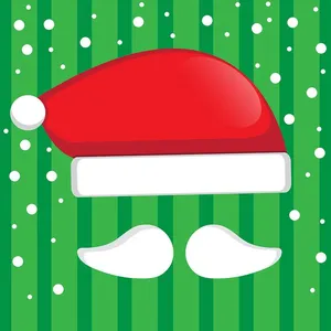 Hình ảnh chiếc mũ ông già noel file vector mẫu CR1806