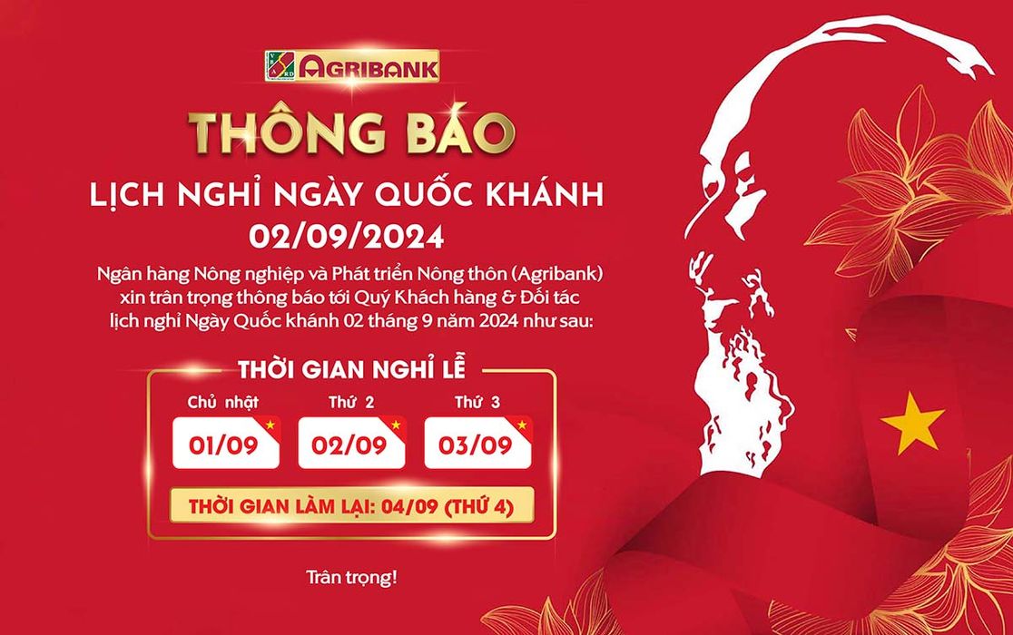 Banner thông báo nghỉ lễ quốc khánh file vector mẫu CR1314
