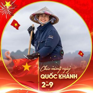 Poster người nông dân mừng ngày Quốc khánh 2-9 file PSD mẫu CR1011