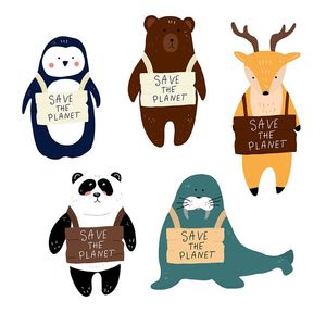 Hình ảnh chú gấu nâu cute file vector mẫu CR142