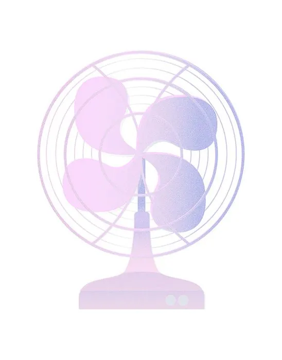 Hình ảnh cái quạt file vector mẫu OC4