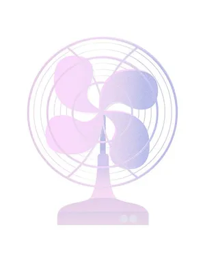 Hình ảnh cái quạt file vector mẫu OC4