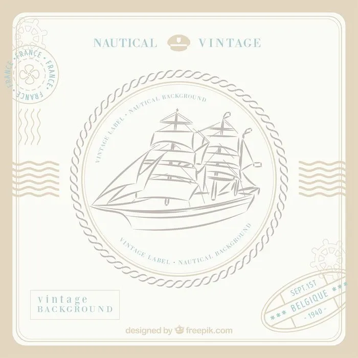 Bộ sưu tập con thuyền buồm file vector mẫu HH142