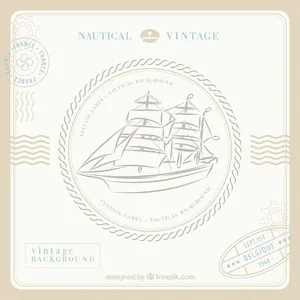 Bộ sưu tập con thuyền buồm file vector mẫu HH142