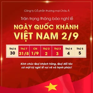 Banner thông báo lịch nghỉ lễ quốc khánh 2-9 file PSD mẫu KT91