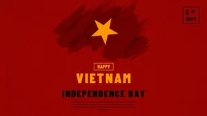 Banner chào mừng ngày quốc khánh 2-9 file PSD mẫu KT33