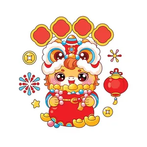 Linh Vật Ngựa Tết Bính Ngọ 2026 Đáng Yêu - Hình Minh Họa Tết Nguyên Đán