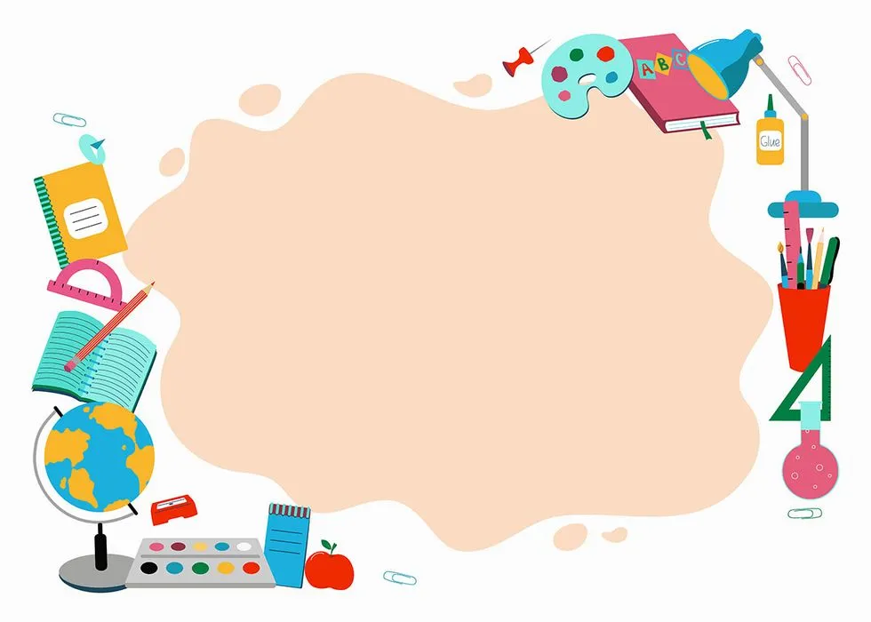 Background học tập edu file vector mẫu KS219