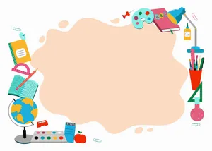 Background học tập edu file vector mẫu KS219