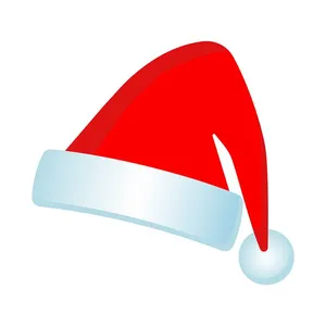 Hình ảnh chiếc mũ ông già noel file vector mẫu CR1868