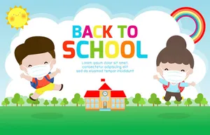Banner học tập edu file vector mẫu KS266
