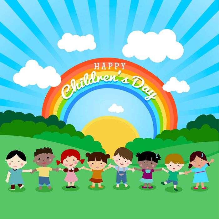 Banner trẻ em cùng nhau vui chơi file vector mẫu CR1248