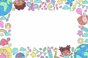 Background học tập edu file vector mẫu KS178