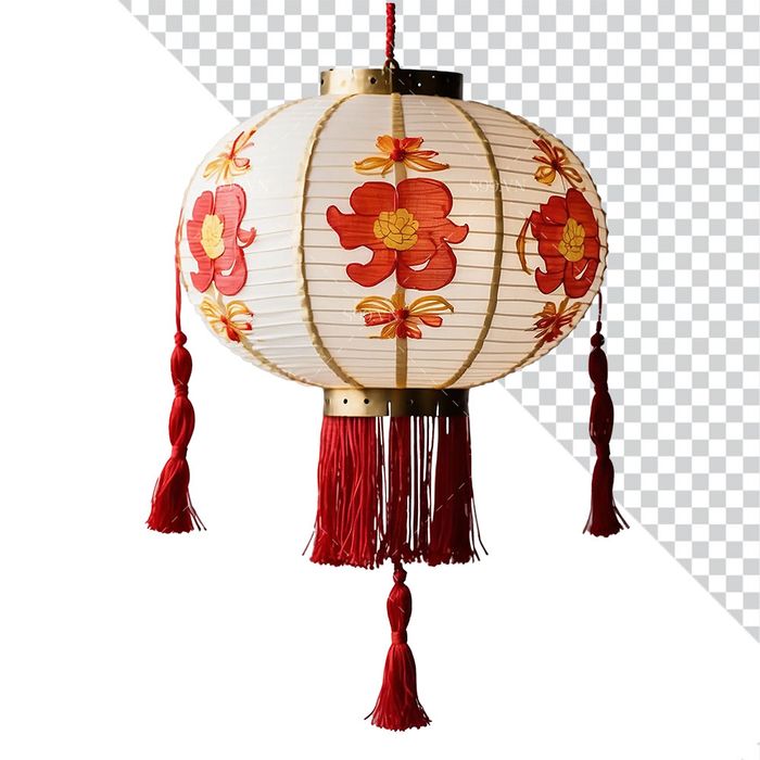 Hình ảnh đèn lồng kiểu dáng trung quốc file PNG mẫu CR557