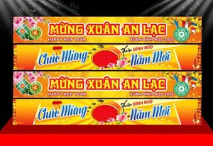 Băng Rôn Tết CDR 2026 Thiết Kế Chuyên Nghiệp Đón Xuân Bình Ngọ