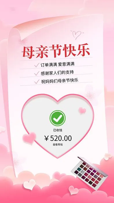 Poster mỹ phẩm ngày của mẹ PSD - Thiết kế độc đáo, dễ chỉnh sửa