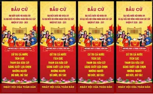 Background Tuyên Truyền Bầu Cử Đại Biểu Quốc Hội & HĐND 2026-2031