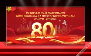 Pano Chào Mừng 80 Năm Quốc Khánh Nước Cộng Hòa Xã Hội Chủ Nghĩa Việt Nam - File corel