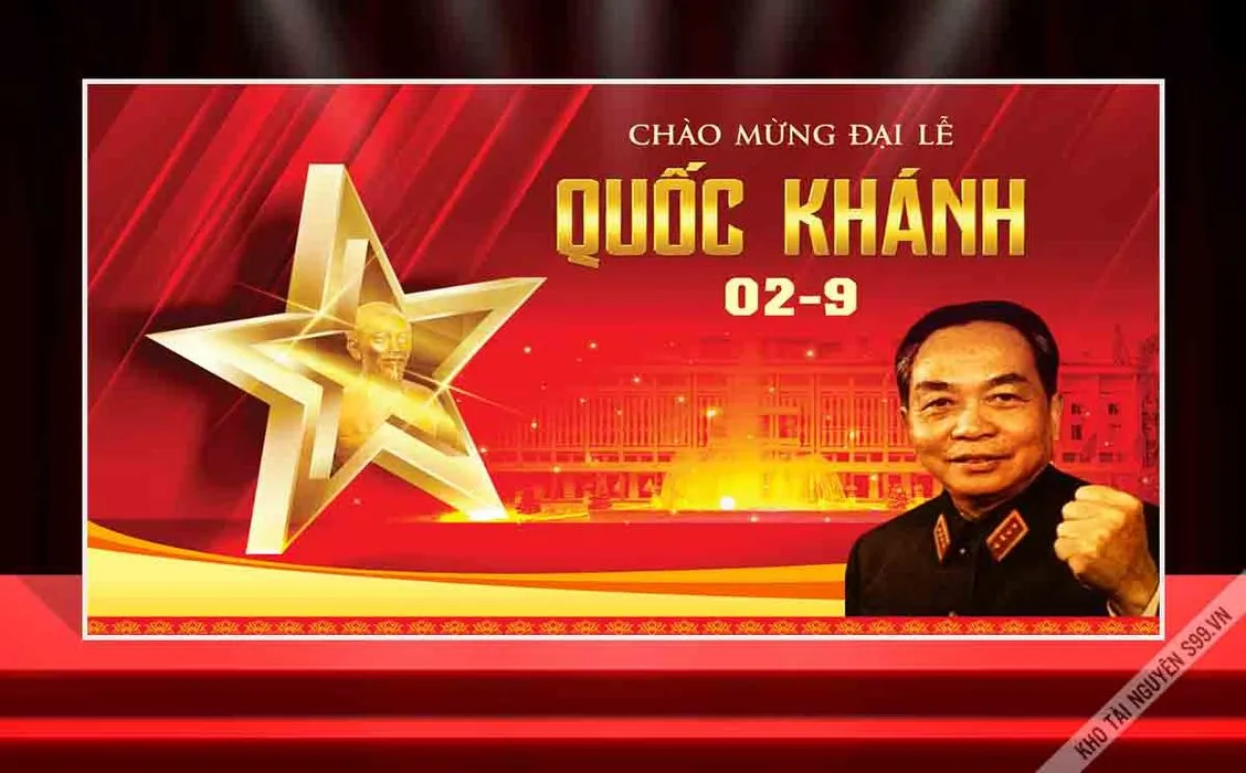 Background Chào Mừng Quốc Khánh 2/9 – Thiết Kế Đồ Họa Độc Đáo