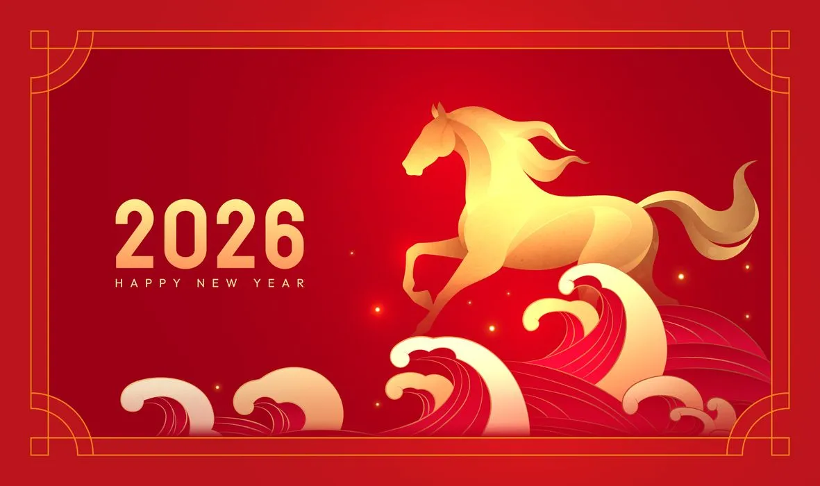 Ngựa vàng Tết 2026 tung vó trên sóng biển đỏ- Ai