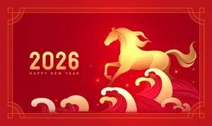 Ngựa vàng Tết 2026 tung vó trên sóng biển đỏ- Ai