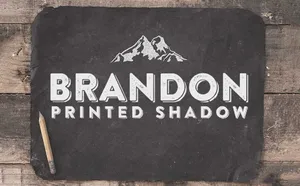 Font chữ không chân cổ điển SVN-Brandon Printed Shadow