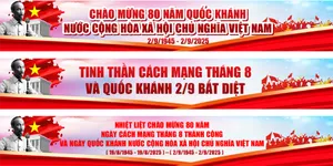 File Corel băng rôn chào mừng 80 năm quốc khánh 2-9 nước CHXHCN Việt Nam