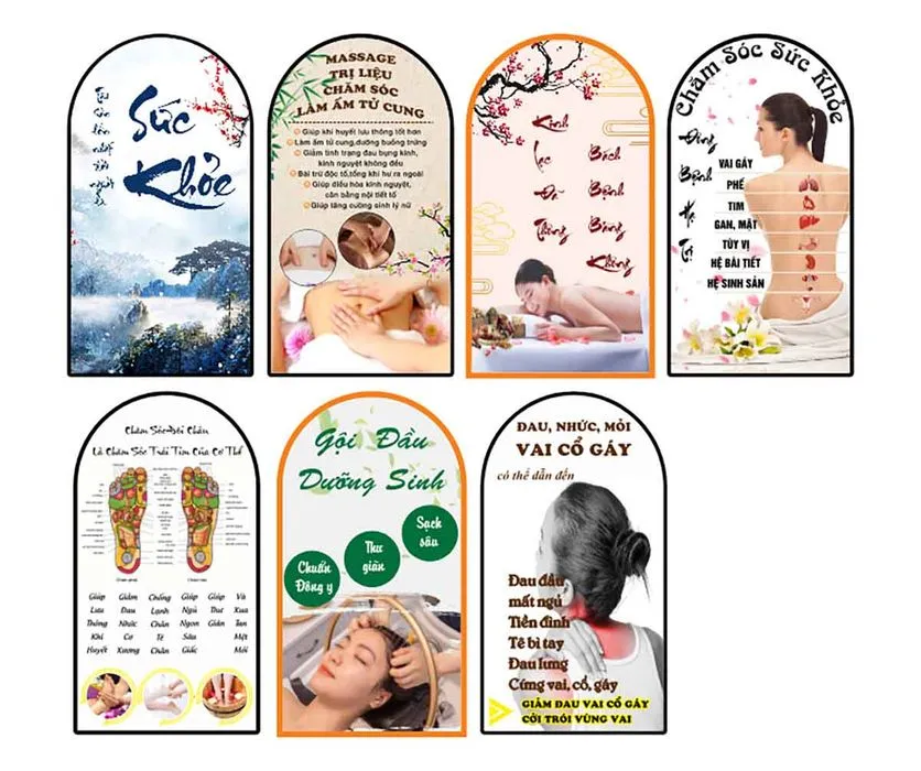 File Corel Poster Trang Trí Chăm Sóc Sức Khỏe Spa Massage Dưỡng Sinh
