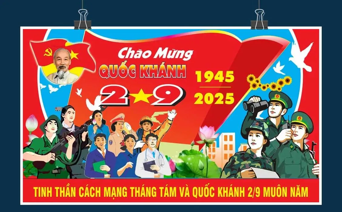 Mẫu Pano chào mừng 80 năm ngày quốc khánh Việt Nam 2-9 file corel 041