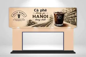 Bảng Hiệu Cà Phê Đúng Gu Hà Nội Đúng Chất - File Corel