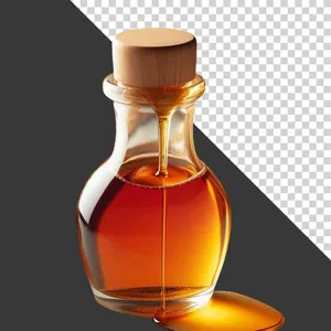Lọ Mật Ong Nguyên Chất PNG - Hình Ảnh Chất Lượng Cao cho Thiết Kế