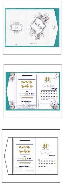 Mẫu thiết kế thiệp mời Đình Tú và Thu Thảo File Corel