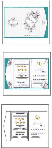 Mẫu thiết kế thiệp mời Đình Tú và Thu Thảo File Corel