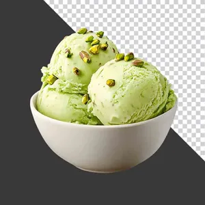 Bát Kem Pistachio PNG – Tách Nền Sẵn, Chất Lượng Cao cho Thiết Kế