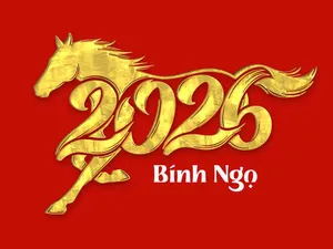 Banner Tết 2026 Bính Ngọ - Vector AI & EPS Có Thể Chỉnh Sửa