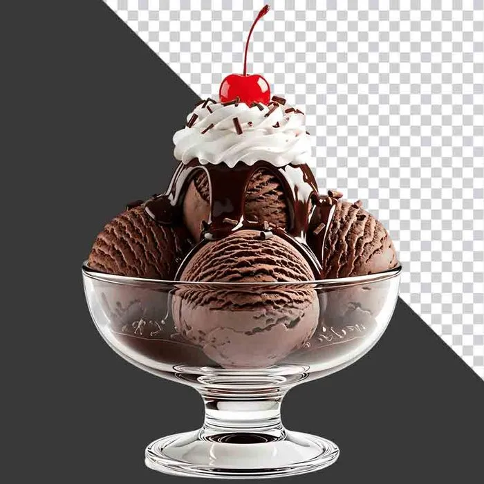 Ly Kem Chocolate Ngon Tuyệt Cú Mèo PNG