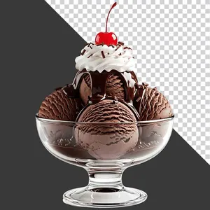 Ly Kem Chocolate Ngon Tuyệt Cú Mèo PNG
