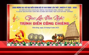File Corel Phông Nền Trình Diễn Cồng Chiêng Tây Nguyên 2025