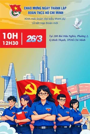 Background Thanh Niên Việt Nam - Ngày Thành Lập Đoàn TNCS Hồ Chí Minh