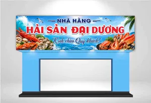 File Corel - Bảng Hiệu Nhà Hàng Hải Sản Đại Dương