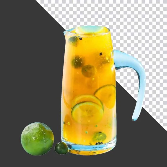 Bình Nước Trái Cây Thanh Mát - PNG Chất Lượng Cao cho Thiết Kế