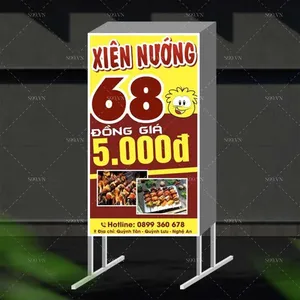 Mẫu biển hộp quán xiên nướng - File corel
