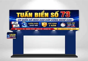 Background Biển Bảng Quảng Cáo Tuấn Biển Số 73 Đa Năng CDR