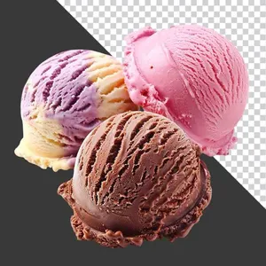 Muỗng Kem Đa Vị PNG Chất Lượng Cao cho Thiết Kế Đồ Họa