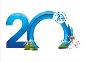 Logo 20 Năm Hội Khóa– Nền Trong Suốt Vector CDR