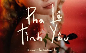Phông chữ viết tay tự nhiên cute TH Friendly Stranger Việt hóa