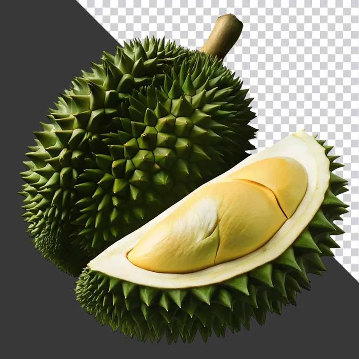 Sầu Riêng Tươi PNG Chất Lượng Cao - Tách Nền Sẵn Sàng cho Thiết Kế